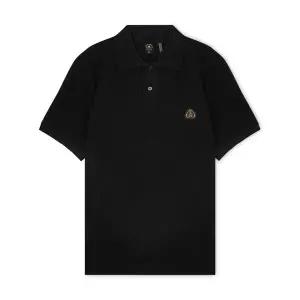 [무스너클] 남성 골드 로고 블랙 카라티 M34MT712G 292