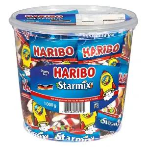 하리보 스타믹스 젤리 버킷 1000g 대용량