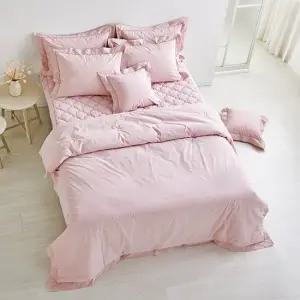 고밀도 소티에 핑크[8온스] 퀼트이불 싱글 퀸 킹