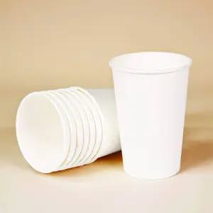 테이크아웃컵 13온스 흰색 무지 커피컵 종이컵(390ml) 500개