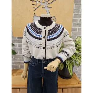 [레코브](하남점)자카드 라운드넥 가디건(LC61F1KC601X)