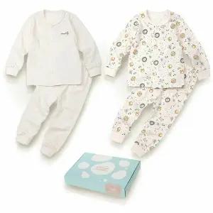 위드오가닉 말띠해 사계절 내의 2종 출산선물세트 호랑이친구