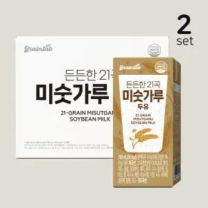 그레인랩 든든한 21곡 미숫가루두유 40팩 x 2박스