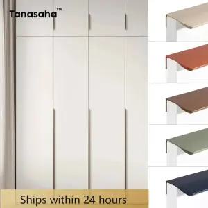 히든도어손잡이 Morandi 히든 주방 수납장 핸들 알루미늄 합금 찬장 옷장 문 손잡이 가구