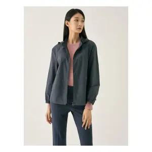 [지센] 여성 후드 레터링포인트 숏점퍼 LSJPN871TB 976136