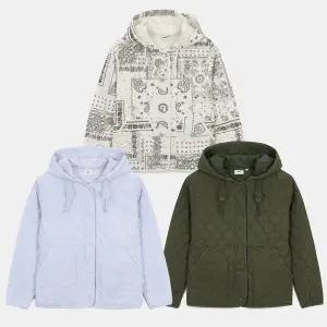 [네파](타임스퀘어점패션관)여성 퀄팅 퓨레 퍼프 울 후디 간절기 패딩 자켓 7L20962