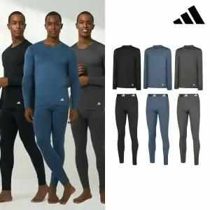 [正品]2025 아디다스 남성 소프트 웜웨어 동내의 (6종 3SET)