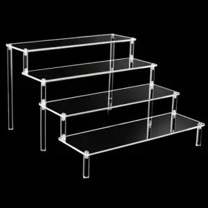 피규어 아크릴계단 굿즈 진열 전시 받침대 D옵션 4단