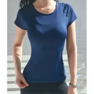 요가수업 필라테스옷 땀배출 스판소재 운동반팔티 여성티셔츠 짐웨어 꾸안꾸 연습장용