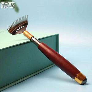 접이식스테인레스가려움해소 대만등긁개 길이조절 대만 귀이개를 가려움해소 1개 등긁개 하지