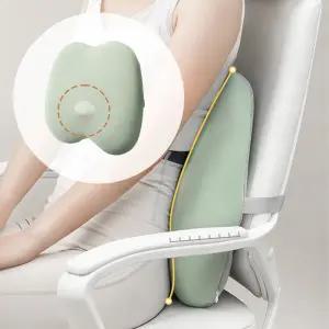 편안한 사무실 등받이 쿠션 메모리폼 의자 허리 등 요추 받침