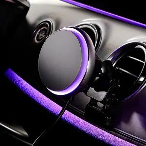 카멜레온360 글로우 맥세이프 Qi2 차량용핸드폰거치대 자석 무선 충전기 마그네틱 충전