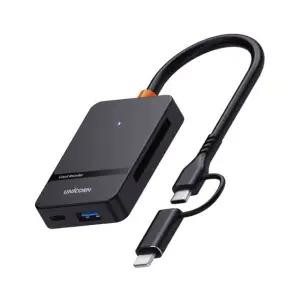 USB 3.2 Gen1 6in1 4포트 C타입 8핀 멀티 카드리더기 USB허브 XC-7000M 유니콘