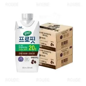 셀렉스 프로핏 웨이프로틴 아메리카노, 330ml, 24개