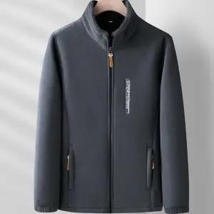 남성 융털 후리스 집업 2XL~5XL 겨울용 플리스 자켓 점퍼 스타일 3color