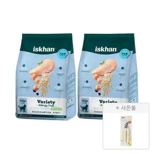 이즈칸 독 버라이어티 알러지프리 6.5kg, 2개 + 도기맨 HS프로용발톱깎이, 1개