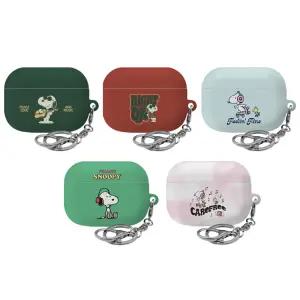 에어팟 시리즈 4세대 3세대 프로 3 2 하드 케이스 스누피 뮤직