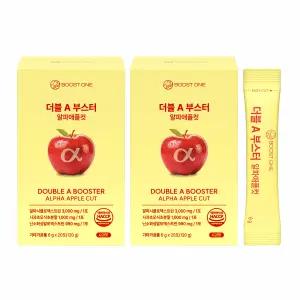 부스트원 알파CD 알파애플컷 알파시클로덱스트린 애사비 고함량 올인원케어 2박스, 40포