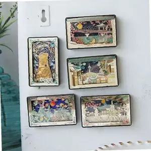 한국명소 입체 액자형 자석 1P 냉장고 현관문 마그넷