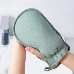 (무료배송) 부드러운 때밀이 목욕 각질제거 장갑형 안아픈 때타올