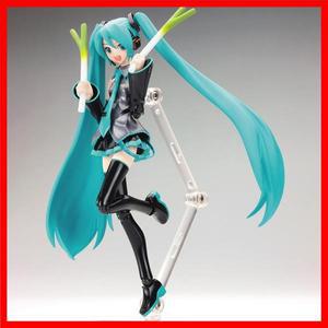 애니메이션 하츠네 미쿠 만화 액션 피규어 움직일 수 있는 관절 소품 포함 데스크탑 장식 컬렉션 PVC 모델