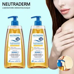 [비밀상점] 뉴트라덤 프랑스 더모 프로텍트 엑스트라 리치 샤워 젤 500ml 2개 (사용기한 : 27.04.11까지)