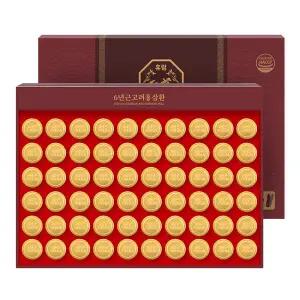 [휴럼] [쇼핑백 증정]6년근 고려홍삼환 60환