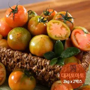 [도림] 2026년 햇 대저토마토 2kg x 2박스