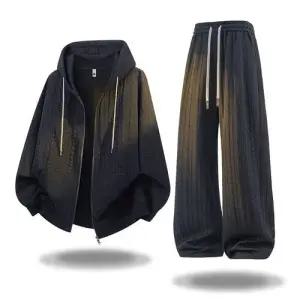 남성패션 긴팔세트 츄리닝 세트 봄가을 카디건 후드 티 투피스 코디 힛템