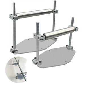 고속절단기 보조 받침대 코이치 스틸 테이블 보조공구 삼구 미니롤러 1개 톱다이 작업다이