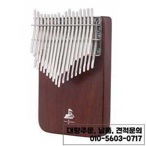 칠엔젤스 칼림바 34 키 C/B 노트 에보니 우드 엄지 더블 레이어 휴대용 전문 악기