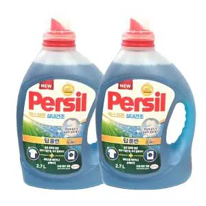 헨켈 퍼실 엑스퍼트 실내건조 용기 듀얼 2.7Lx2개_