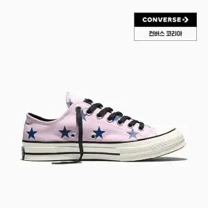 [컨버스](광주신세계)A17820C 척70 스타 프린트 로우 캔버스 스니커즈 단화 운동화 핑크