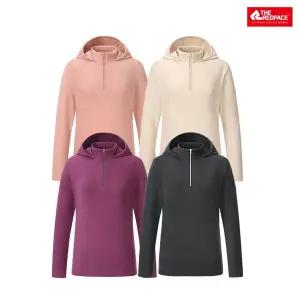 [레드페이스] [레드페이스 본사] 마이크로그래픽후디우먼짚티셔츠 REWFTSFBE750