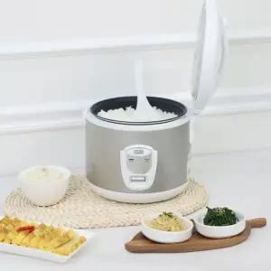 키친플라워 밥솥/10인용/취사보온/찜요리 KCJ-M2168/NK