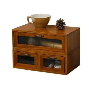 원목 빈티지 서랍장 엔틱 소형 선반 미니 데스크