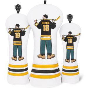 우즈와 드라이버를 위한 골프 클럽 커버 재미있는 영화 캐릭터, 드라이버 | 패리웨이 우드 하이브리드 헤드 정교한 자수 장인 정신