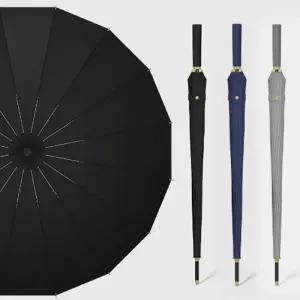 큰장우산 대형우산 튼튼한우산 하딕 남녀공용 튼튼한 장우산 16K SD-230606
