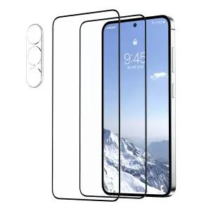 케이맥스 갤럭시 S26 울트라 플러스 풀글루 강화유리 필름(지문인식) 2매 + 카메라필름1매