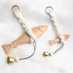 액막이 명태 도어벨 풍경 소리 문종 현관 출입문 도어종 우드 딸랑이 가게 식당 개업 선물