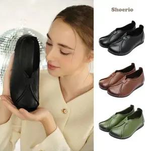 [NS홈쇼핑]슈리오 소가죽 플렉시블 컴포트화+신발 더스트백[35709188]