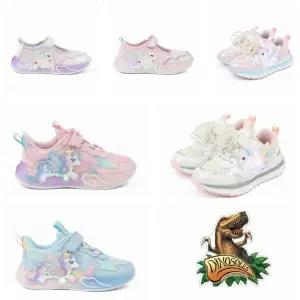 [토박스](타임스퀘어점패션관) 26SS 봄신상 모음 다이노솔즈 LED 불들어오는 공룡 유니콘 운동화 (160MM...