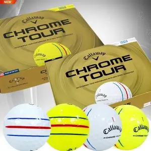 [캘러웨이] 26년 크롬투어 트루트랙 골프볼 옐로우 4피스 12알