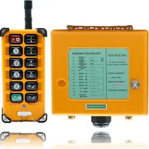 12V-440V 산업용 리모컨 크레인 GCJX-8S 전기 트 무선 스위치 송신기 수신기 호이스트 컨트롤러 1 F23-A