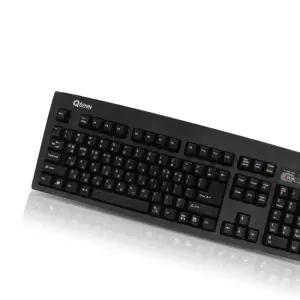 기계식키보드적축 유선 키보드 블랙 SEM-DT35 PS2