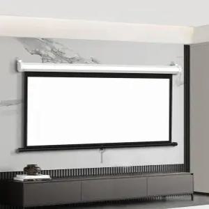 전동 스크린 프로젝터 영화용 와이드 자동