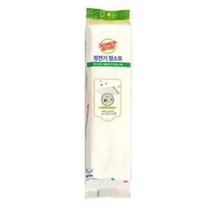 3M 정전기 청소포 먼지포 밀대 먼지 티슈 대형 60매입/쓰리엠/머리카락/동물털/거실/바닥/청소/밀대/부직포