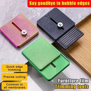 가구 필름 틴트 엣지 커팅 소형 가이드 플레이트 5-45mm 거리 정밀 트리밍 도구 (카본 파이버 자동차 랩용)