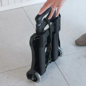 접이식 카트 휴대용 캐리어 시장용 접이식 쇼핑 카트 폴딩 알루미늄 다용도 운반