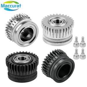Creality K1 Max EXTRUDER GEAR K1/K1MAX/K1C 3d 프린터용 니켈 도금 및 DLC 코팅 고경도 키트